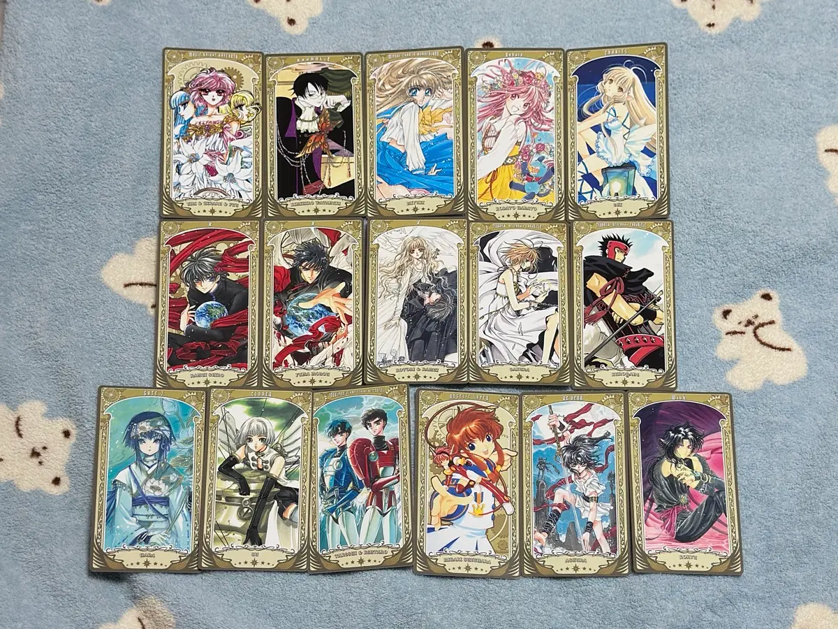 Japan CLAMP Exhibition Arcana Card Storage File | Bunjang Global